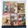 Image 2 : 6 Vintage, First Edition books - mostly western genres