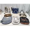Image 1 : 8 Assorted ladies designer purses - Guess, Kathy, etc.