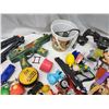 Image 6 : Large collection of toys - figurines, cars, guns, etc.
