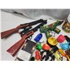 Image 7 : Large collection of toys - figurines, cars, guns, etc.