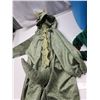 Image 4 : Tub of misc. kids items - sz 4-6x dino costume, stuffed animals, blow up dinosaur, etc.