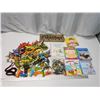 Image 1 : Assorted toys - Dinosaurs, animals, books and sign