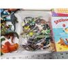 Image 4 : Assorted toys - Dinosaurs, animals, books and sign