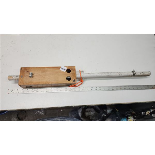Homemade Diddley bow - 1 string instrument - Schmalz Auctions