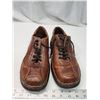 Image 1 : Men's brown leather shoes - Josef Seibel - approx sz 9