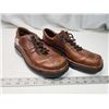 Image 2 : Men's brown leather shoes - Josef Seibel - approx sz 9