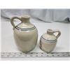 Image 3 : Pair of small stoneware pottery jugs - Marshall Potteries - E.J. Humphries