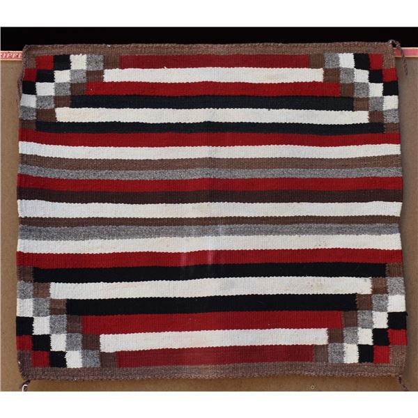 NAVAJO INDIAN SADDLE BLANKET
