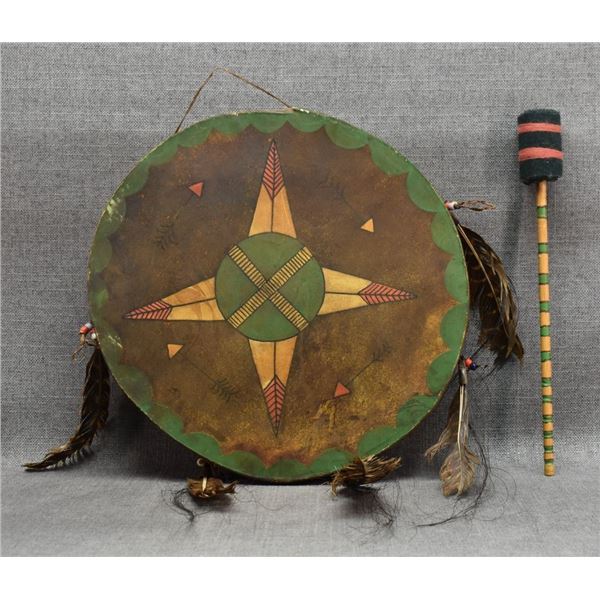 PLAINS INDIAN DRUM