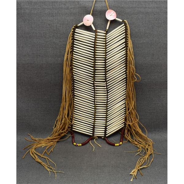 PLAINS INDIAN HAIR PIPE BREAST PLATE