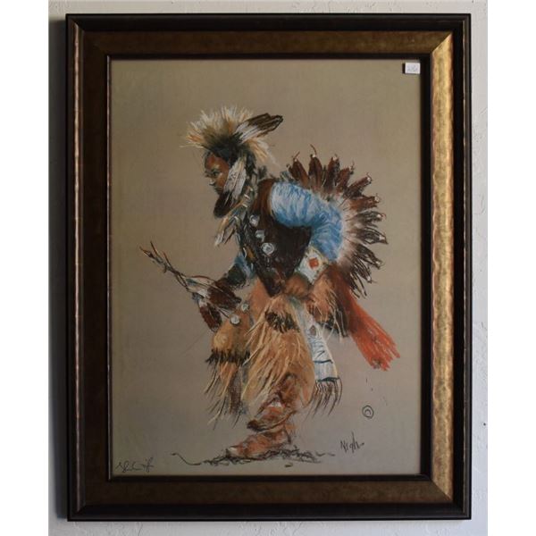 PRINT OF NATIVE DANCER ( FRANK EMERSON NIGH)