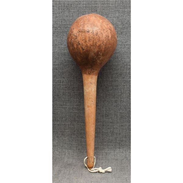 HOPI INDIAN GOURD RATTLE