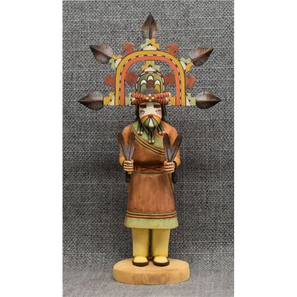 HOPI INDIAN KACHINA (SAWAHOYA)