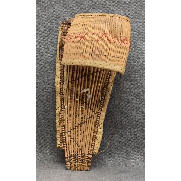 MONO INDIAN BASKETRY DOLL CRADLE