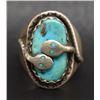 Image 1 : ZUNI INDIAN RING (EFFIE CALAVASA)