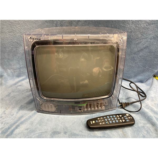 RCA SECUREVIEW CRT (PRISON) TV - WORKS! WITH REMOTE
