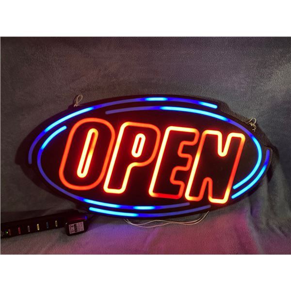 OPEN SIGN - WORKS!