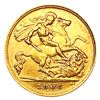Image 2 : 1906 G. Britain .1176oz Gold 1/2 Sovereign CLOSELY