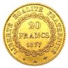 Image 2 : 1877 France .1867oz Gold 20 Francs CLOSELY UNCIRCU