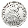 Image 1 : 1854 Arws Seated Liberty Half Dime UNCIRCULATED