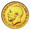 Image 1 : 1913 G. Britain .1176oz Gold 1/2 Sovereign CLOSELY