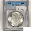Image 1 : 1882 Morgan Silver Dollar ICG MS65