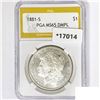 Image 1 : 1881-S Morgan Silver Dollar PGA MS65 DMPL