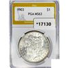 Image 1 : 1903 Morgan Silver Dollar PGA MS63