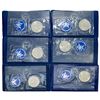 Image 1 : 1971 Unc. Blue Envelope Ikes [16 Coins]
