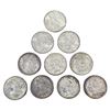 Image 1 : 1890-1926 Varied Date Morgan and Peace Dollars [10