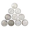 Image 2 : 1890-1926 Varied Date Morgan and Peace Dollars [10