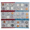 Image 3 : 1962-1969 UNC US Mint Sets [180 Coins]