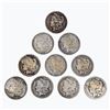 Image 1 : 1883-1901 Varied Date Morgan Dollars [10 Coins]