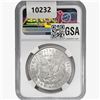 Image 2 : 1887-O Morgan Silver Dollar NGC MS62
