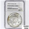 Image 1 : 1993-P American Silver Eagle NGC PF69 UC