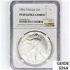Image 1 : 1993-P American Silver Eagle NGC PF69 UC