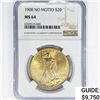 Image 1 : 1908 $20 Gold Double Eagle NGC MS64
