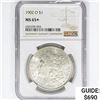 Image 1 : 1902-O Morgan Silver Dollar NGC MS65+