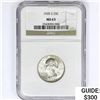 Image 1 : 1935-S Washington Silver Quarter NGC MS63