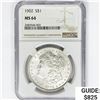Image 1 : 1902 Morgan Silver Dollar NGC MS64