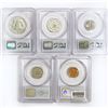 Image 2 : 1952 US Coin Set (5 Coins) PCGS PR