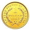 Image 2 : 1853 Rare Gold Dollar UNCIRCULATED