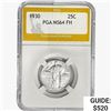 Image 1 : 1930 Standing Liberty Quarter PGA MS64 FH