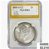 Image 1 : 1900-O/CC Morgan Silver Dollar PGA MS64