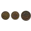 Image 2 : 1828-1848 US CH Half Cent and BH Large Cents [3 Co