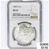 Image 1 : 1900-O Morgan Silver Dollar NGC MS62