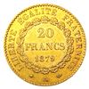 Image 2 : 1879 France .1867oz Gold 20 Francs CLOSELY UNCIRCU