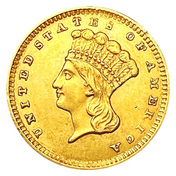 1856 Rare Gold Dollar CHOICE AU