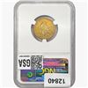 Image 2 : 1915 $5 Gold Half Eagle NGC MS62