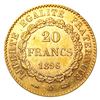 Image 2 : 1896 France .1867oz Gold 20 Francs CLOSELY UNCIRCU